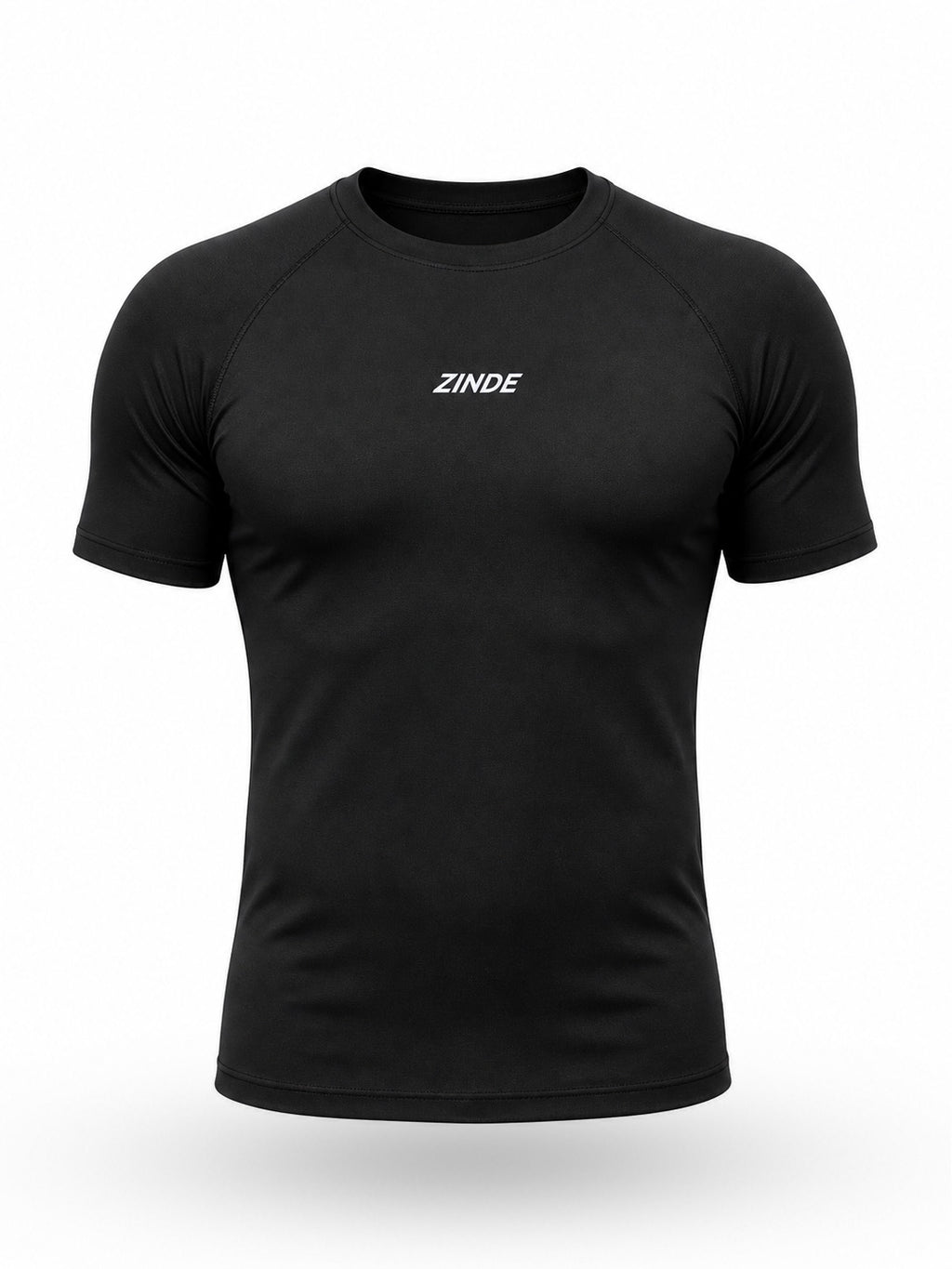 ZINDE Black Compression Tee