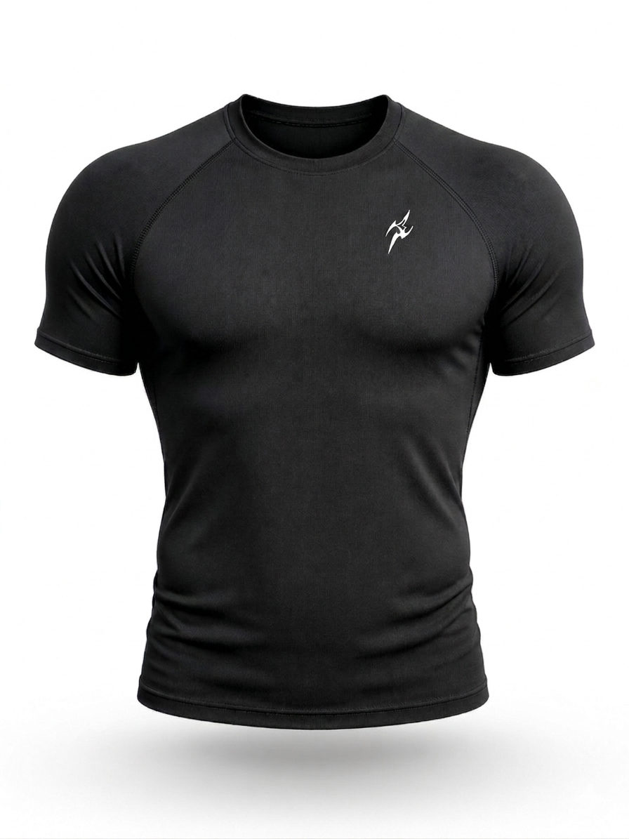 Black Compression Tee