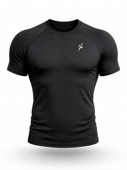 Black Compression Tee