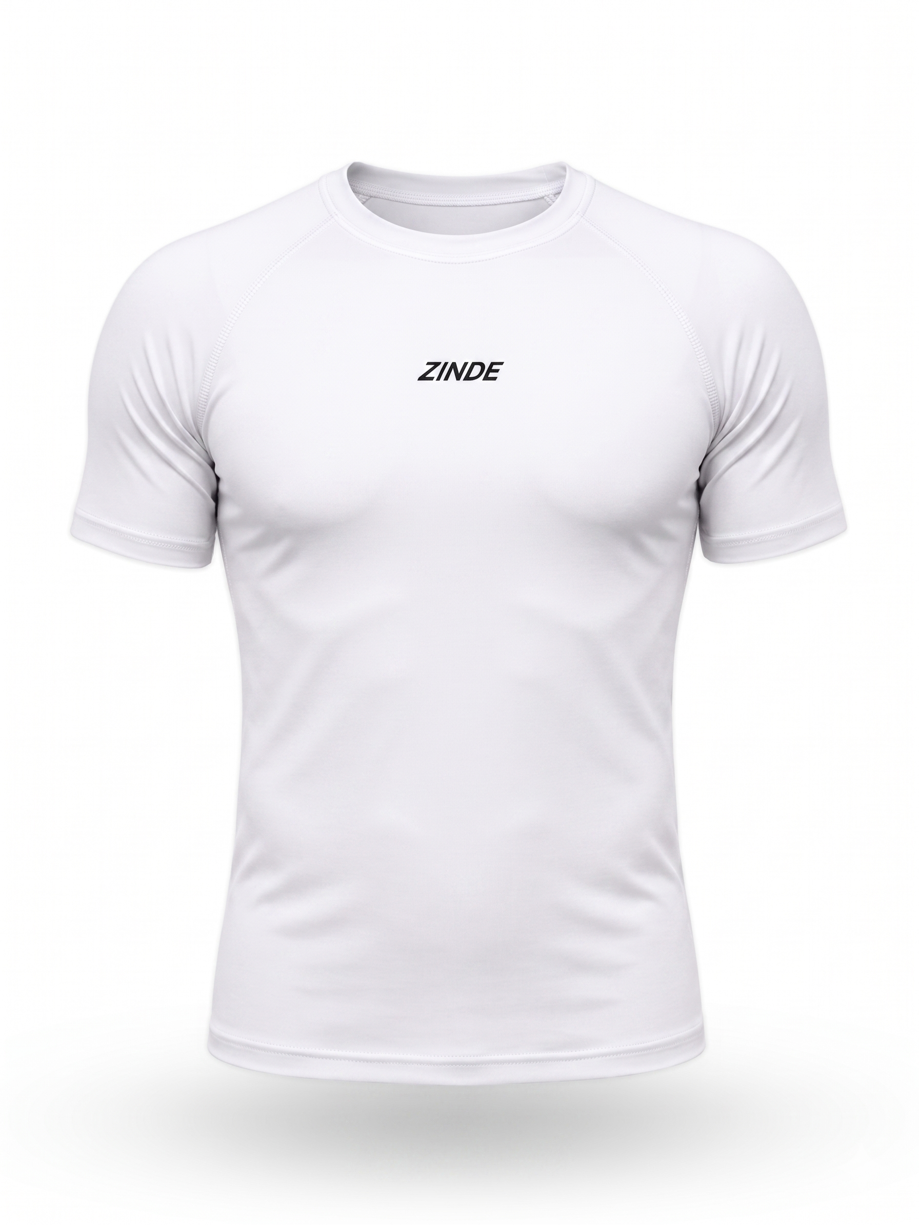 ZINDE White Compression Tee